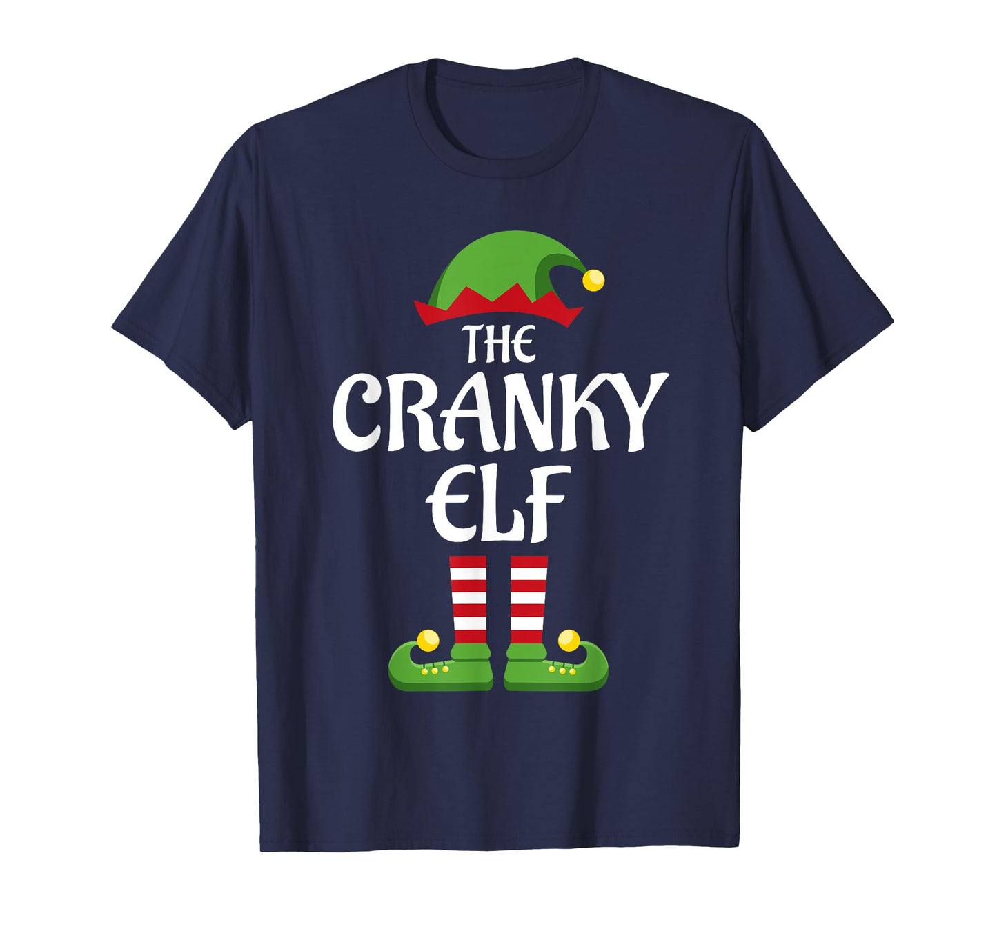 Cranky Elf Family Matching Group Christmas T-Shirt