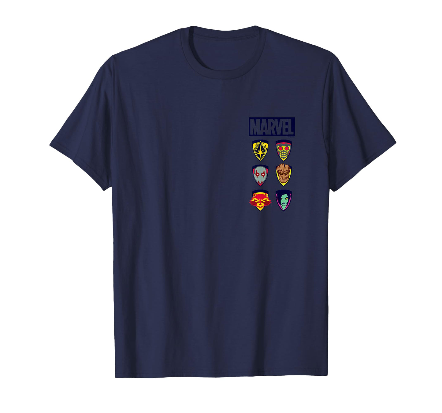 Guardians of The Galaxy - Stacked Icons T-Shirt