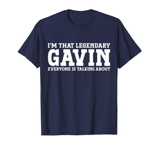 Gavin Personal Name First Name T-Shirt