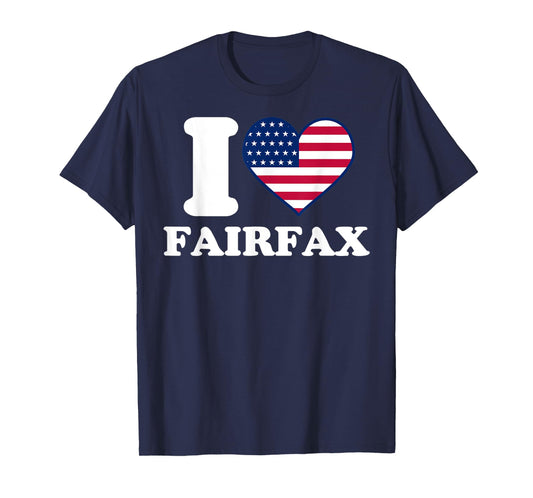 I love Fairfax I heart Fairfax T-Shirt