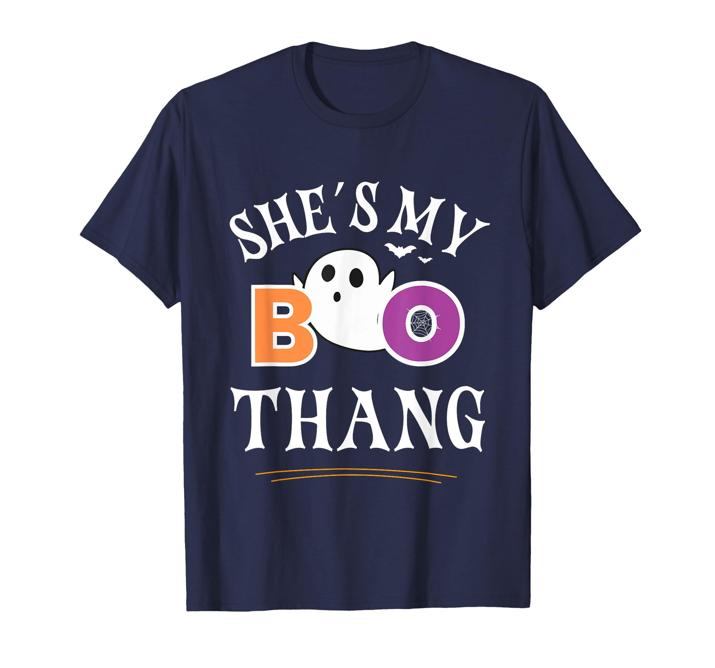 She's My Boo Thang Funny Ghost Couples Halloween Costume T-Shirt