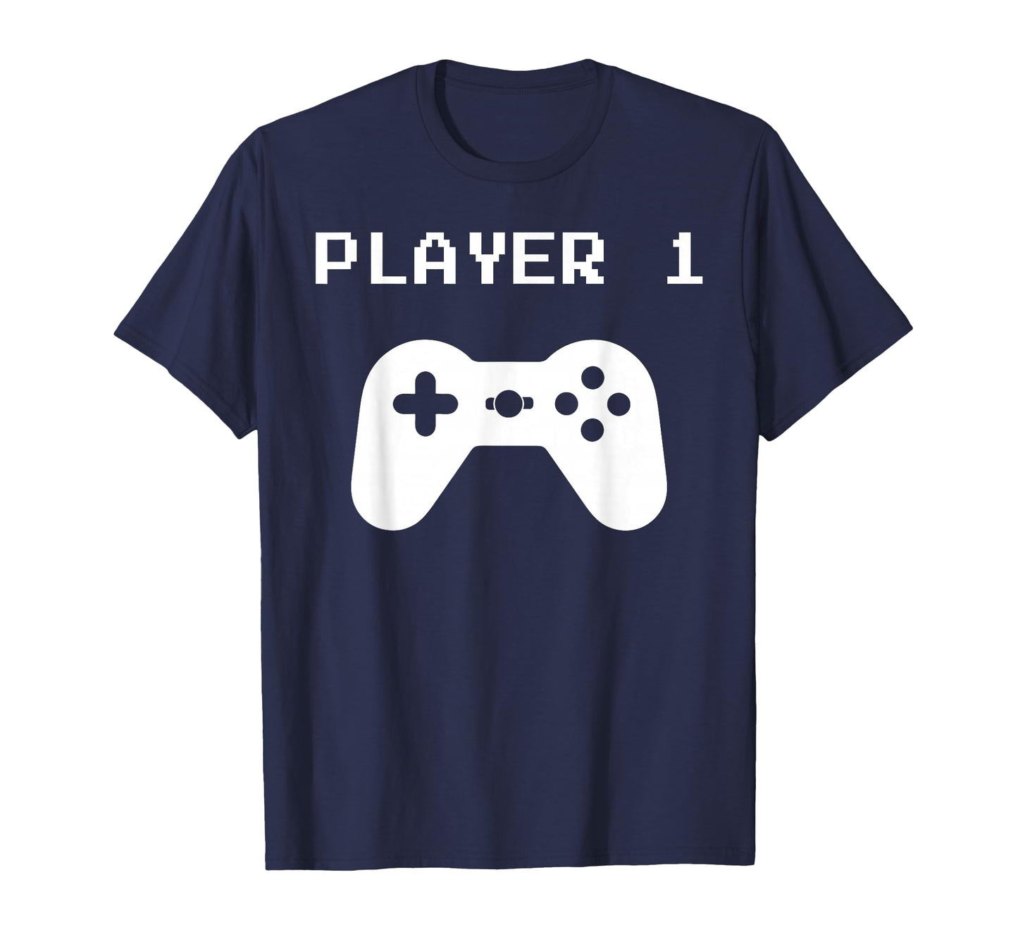 Player 1 & 2 Matching Shirts for Video Gamers