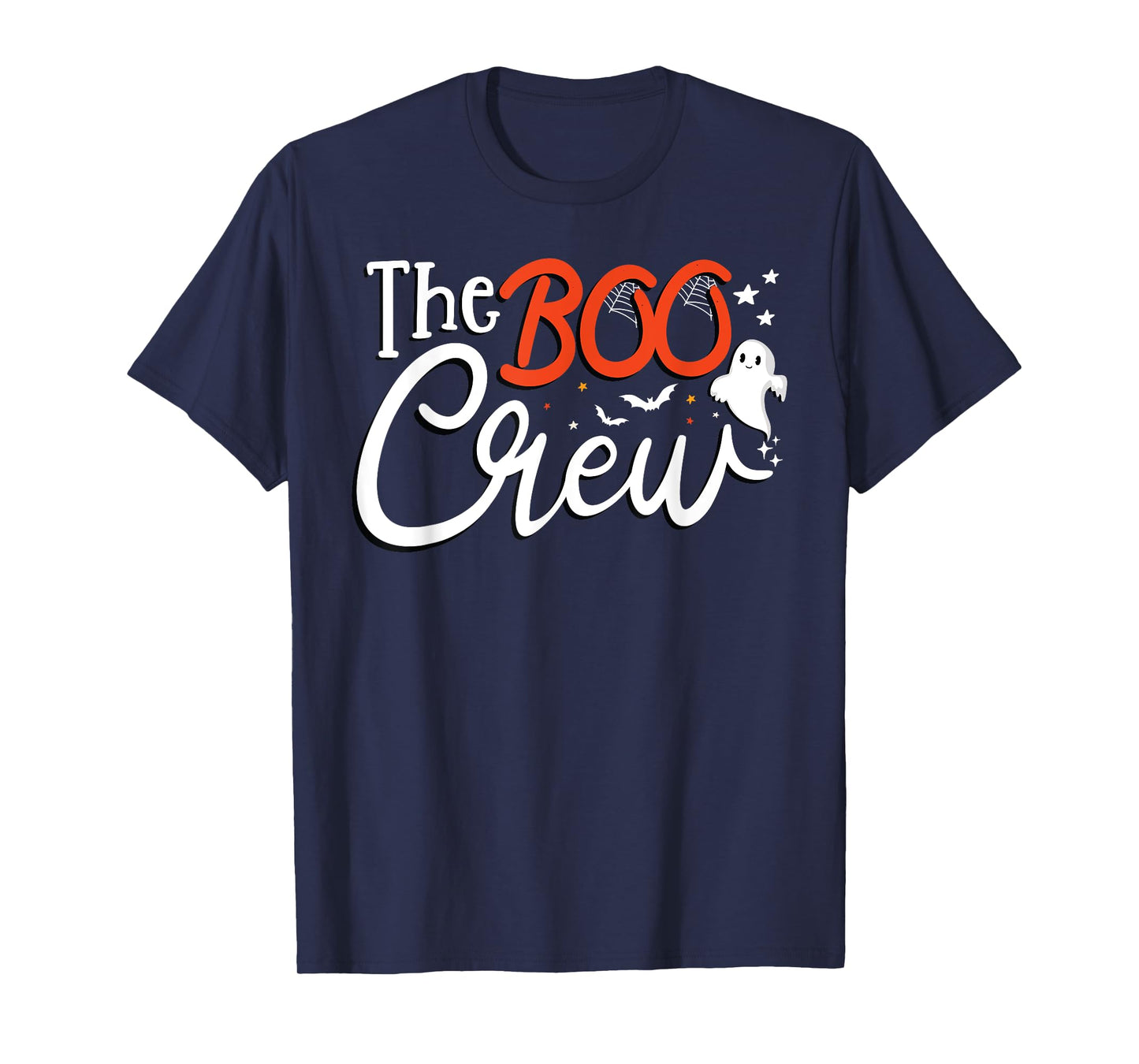 The Boo Crew A Ghost Vibes Group Matching Halloween Costume T-Shirt