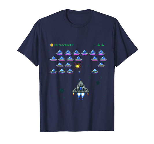 Street Gamer, I Love Gaming, Vintage Old Style Shooting Game T-Shirt