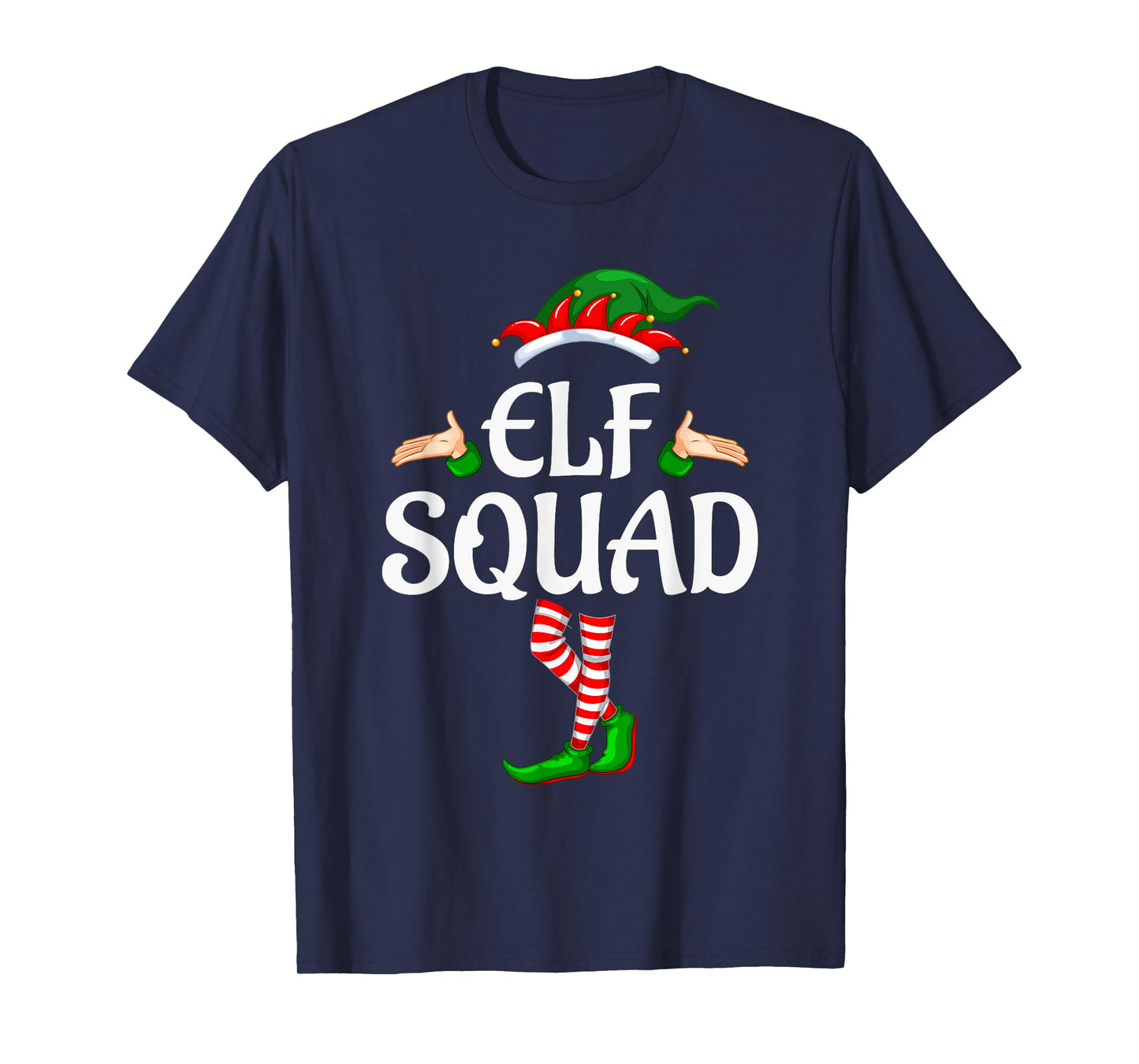 The Elf Squad Family Matching Group Christmas T-Shirt