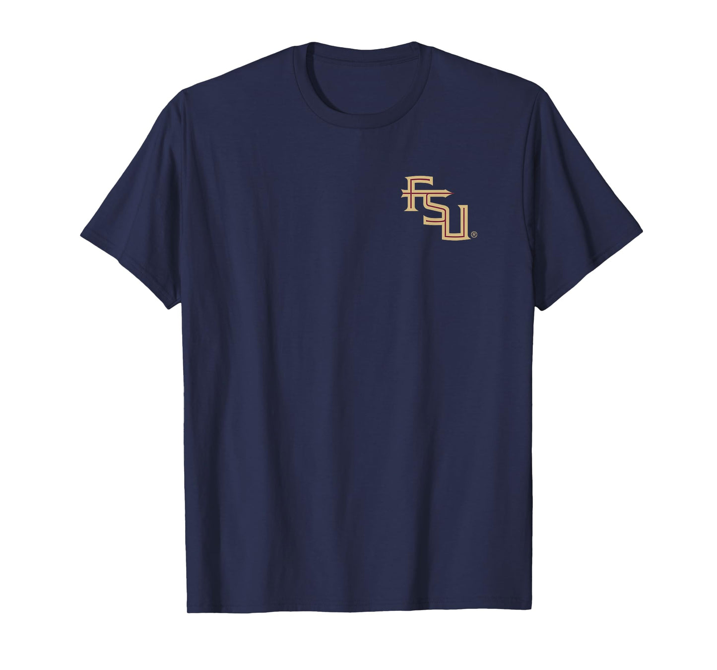 Florida State Seminoles Front/Back FSU Black T-Shirt