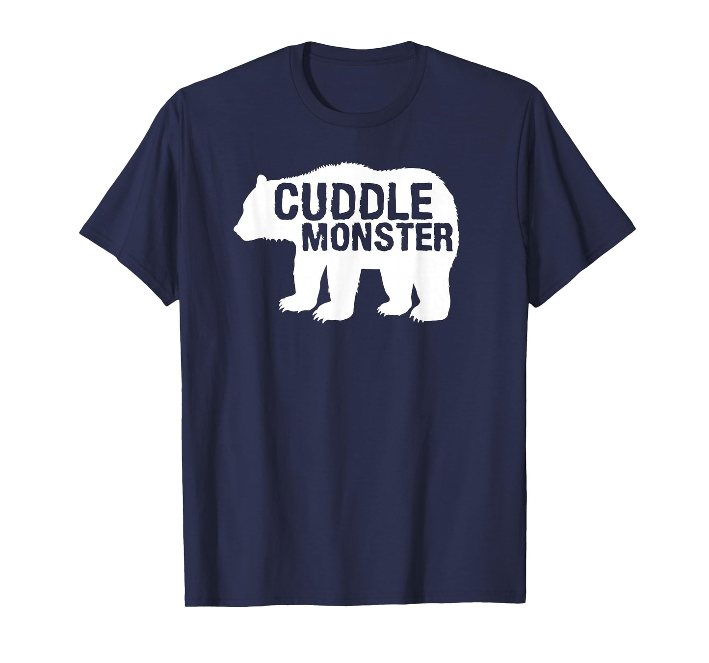 Cuddle Monster Bear Silhouette Fun Novelty T-Shirt
