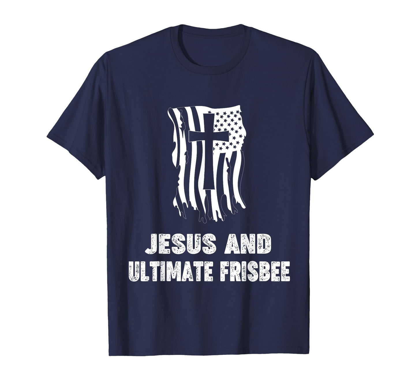 Ultimate Frisbee Player Christian Jesus and Ultimate Frisbee T-Shirt