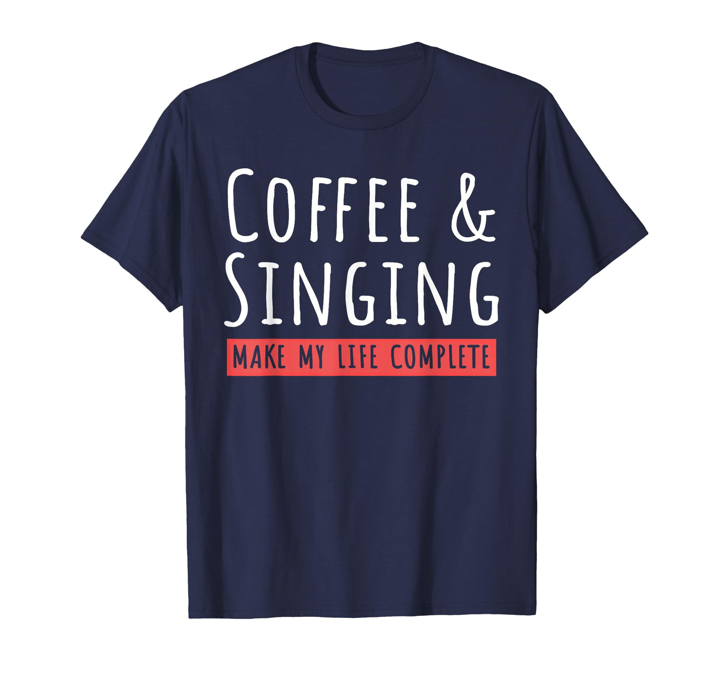 Coffee And Singing Tshirt Coffee Lovers Country Music Singer T-Shirt