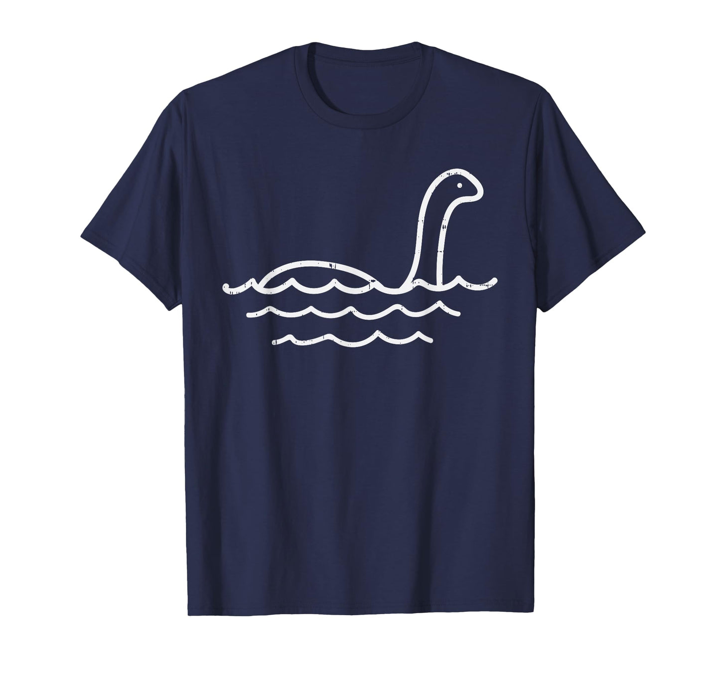 Loch Ness Monster Line Cute Nessie Nessy Animal Lover Gift T-Shirt