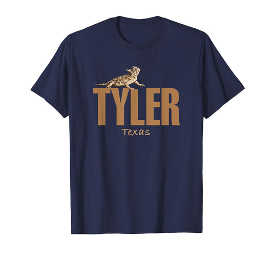 Tyler Texas Horned Toad Design T-Shirt