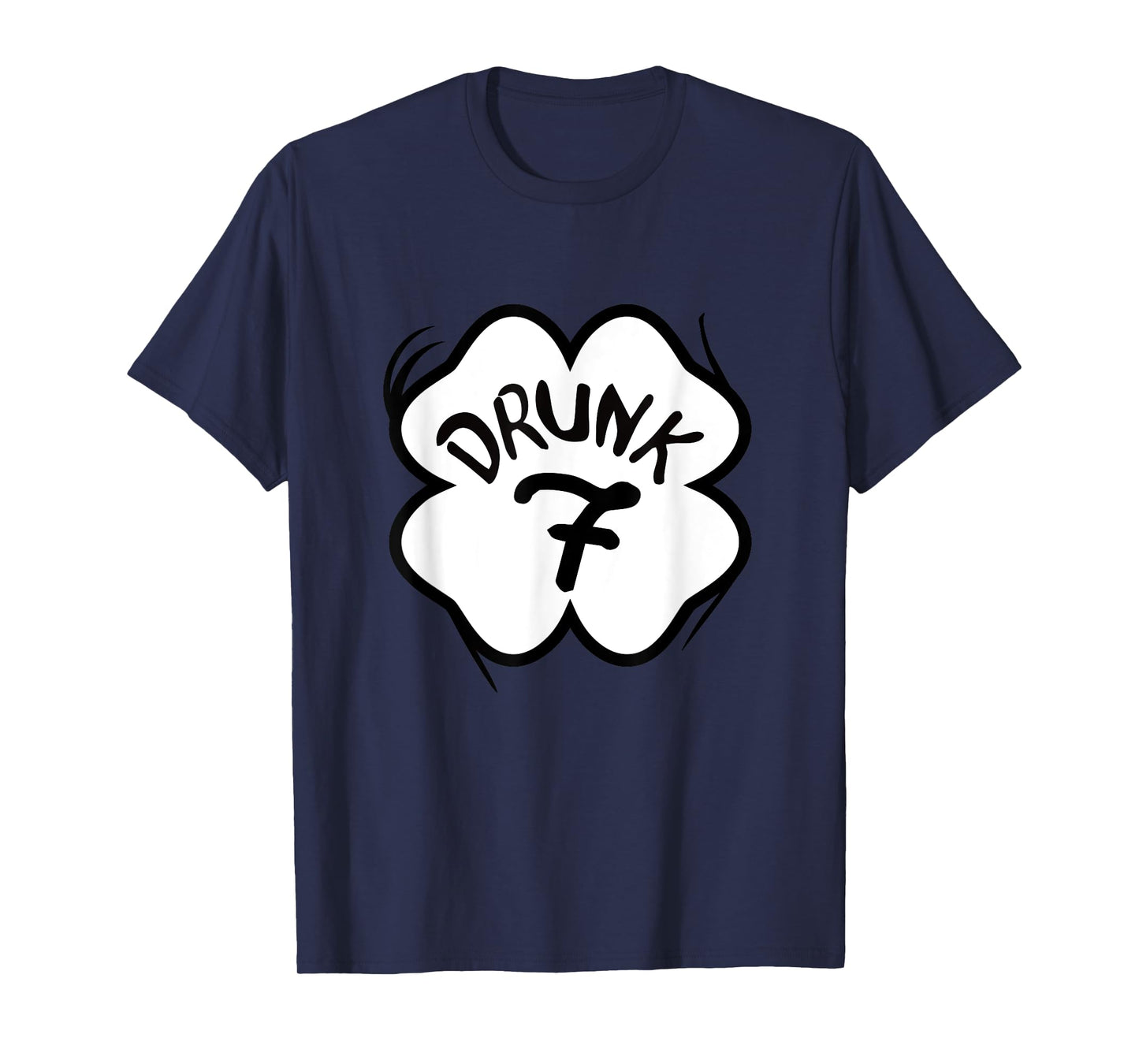 Drunk 7 Shamrock St Pattys Day Tee Bar Crawl Group Matching T-Shirt