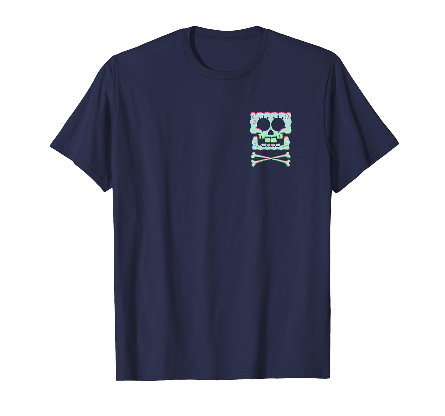 The Spongebob Movie Front and Back Born to Be Square Cartoon T-Shirt