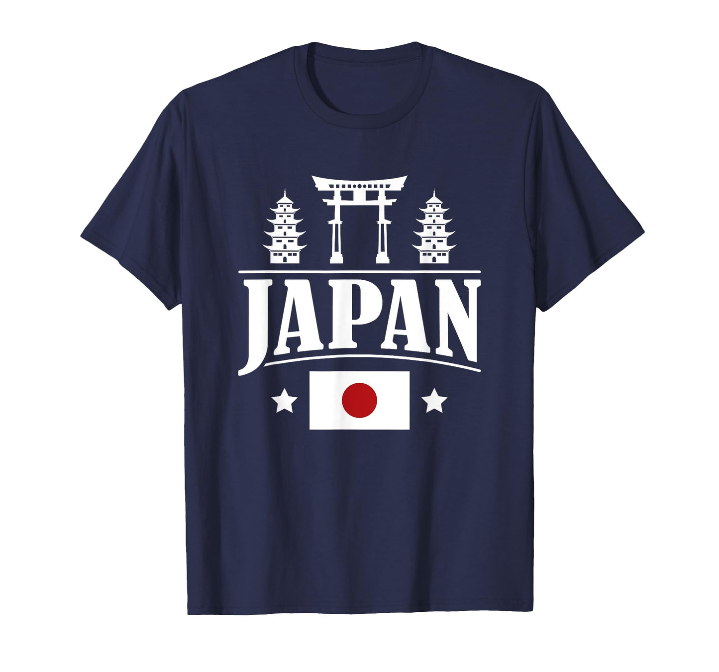 Anime Japan Flag Japanese Temple T-Shirt