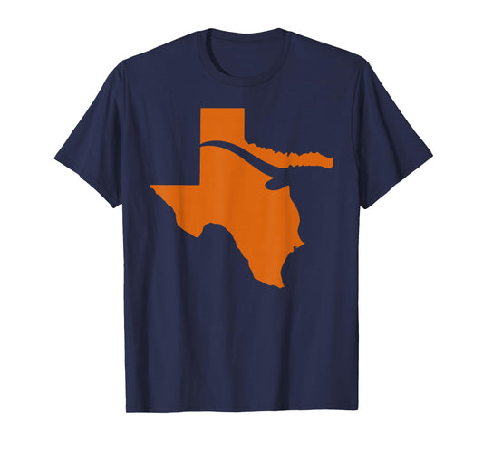 Texas State Map Texas Lovers Men Women Kids T-Shirt