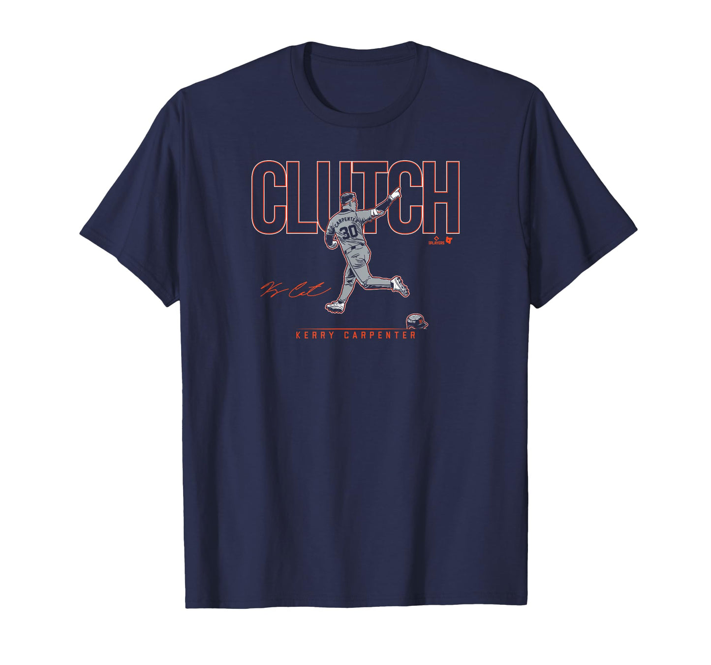 Kerry Carpenter - Clutch - Detroit Baseball T-Shirt