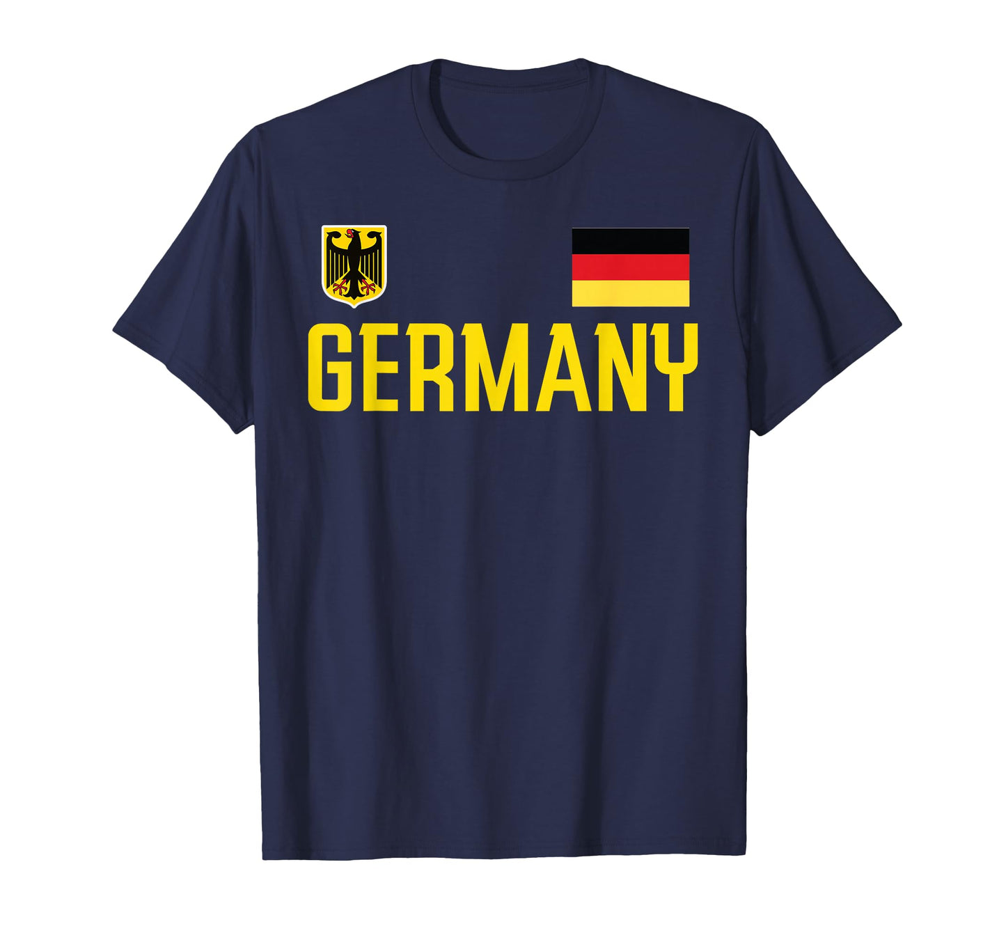 Germany Flag Deutschland Football Soccer Fan Men Women Kids T-Shirt