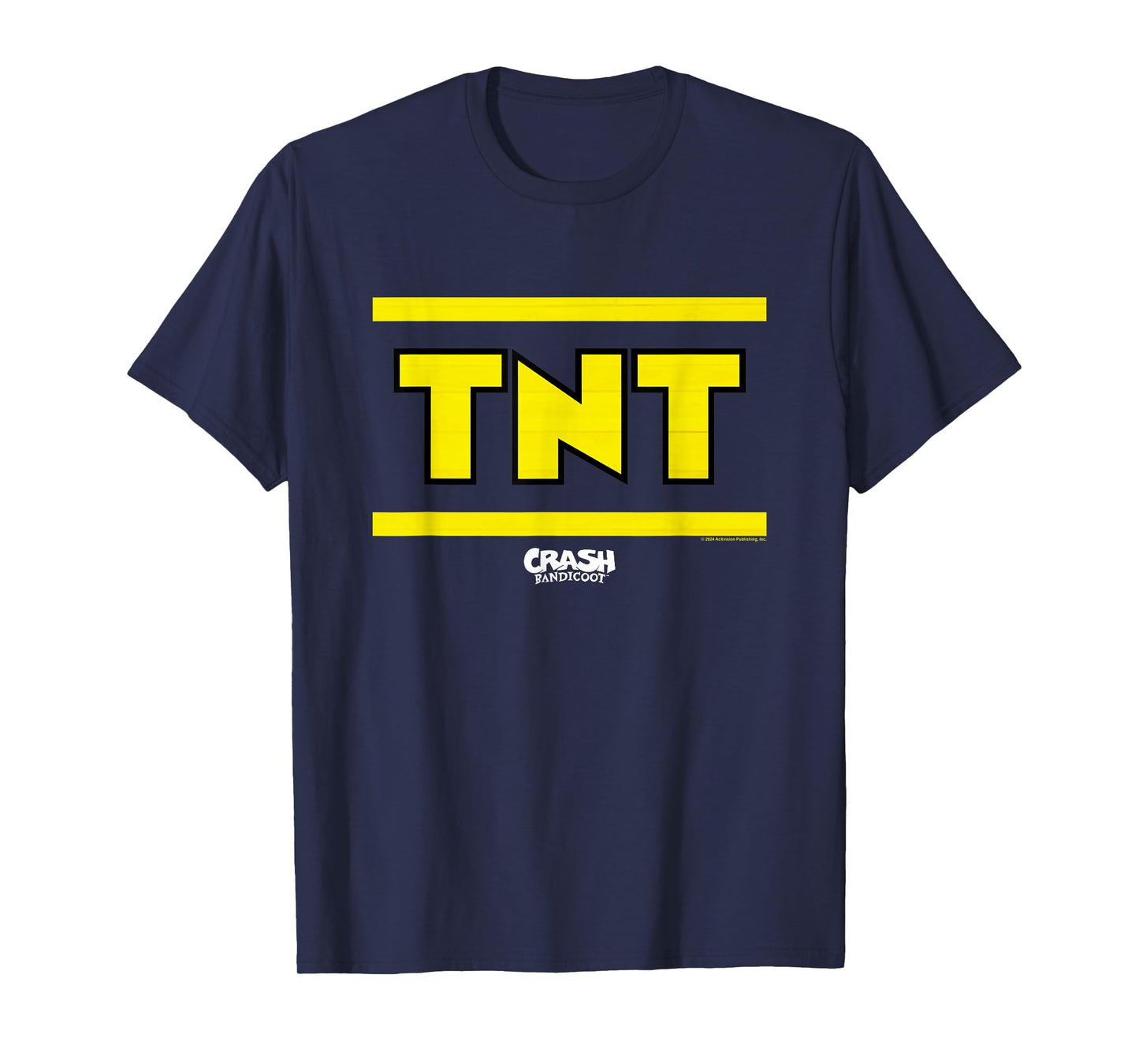 Crash Bandicoot TNT Box Big Chest Logo T-Shirt