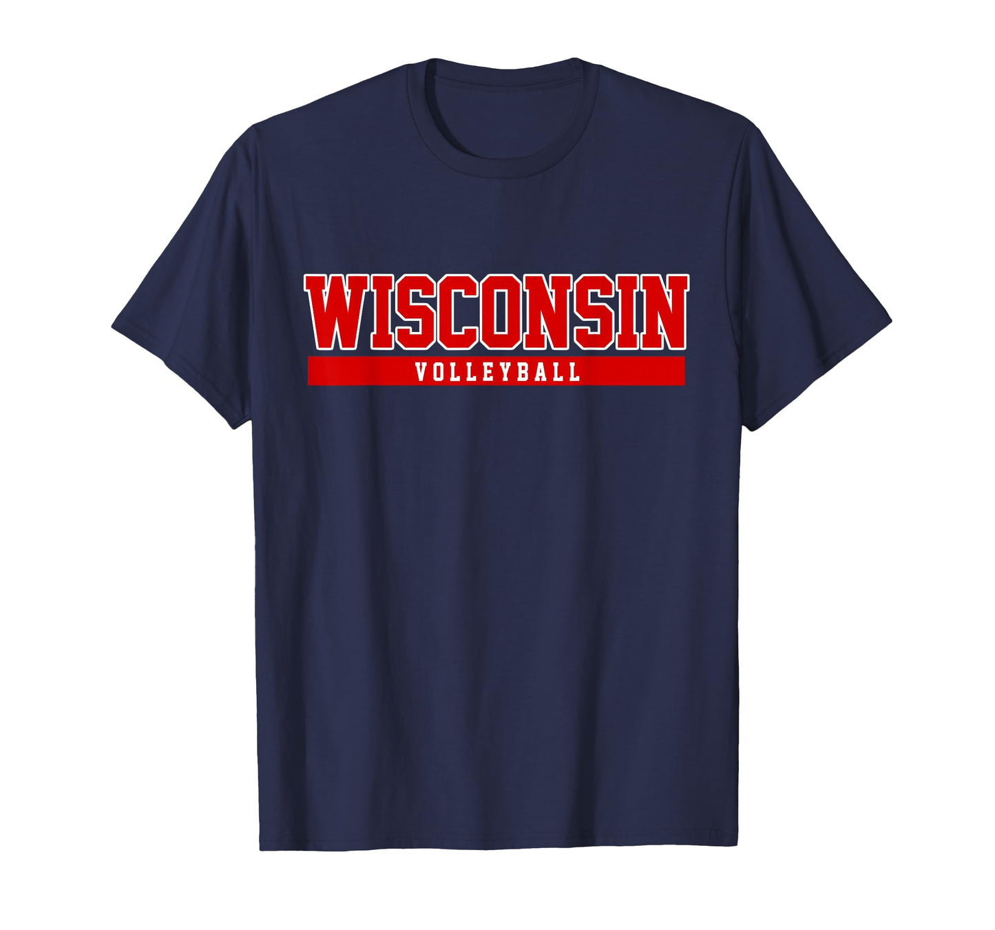 Wisconsin Volleyball for support the university college T-Shirt