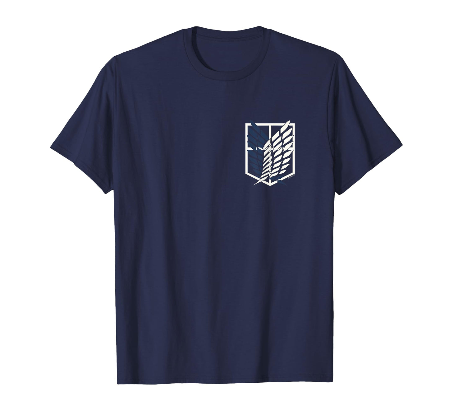Attack on Titan Small Scout Regiment Shield Chest Anime T-Shirt