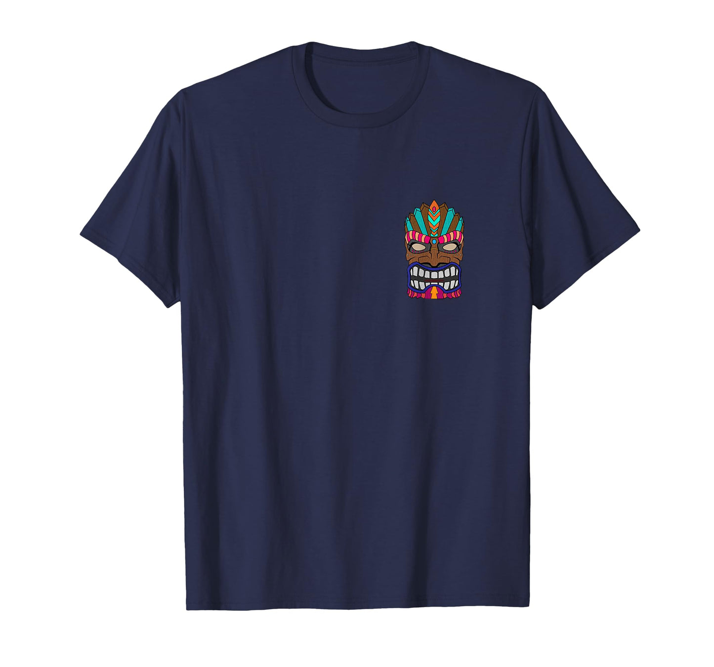 Polynesian South Pacific Tiki Idol Front Back Edition T-Shirt