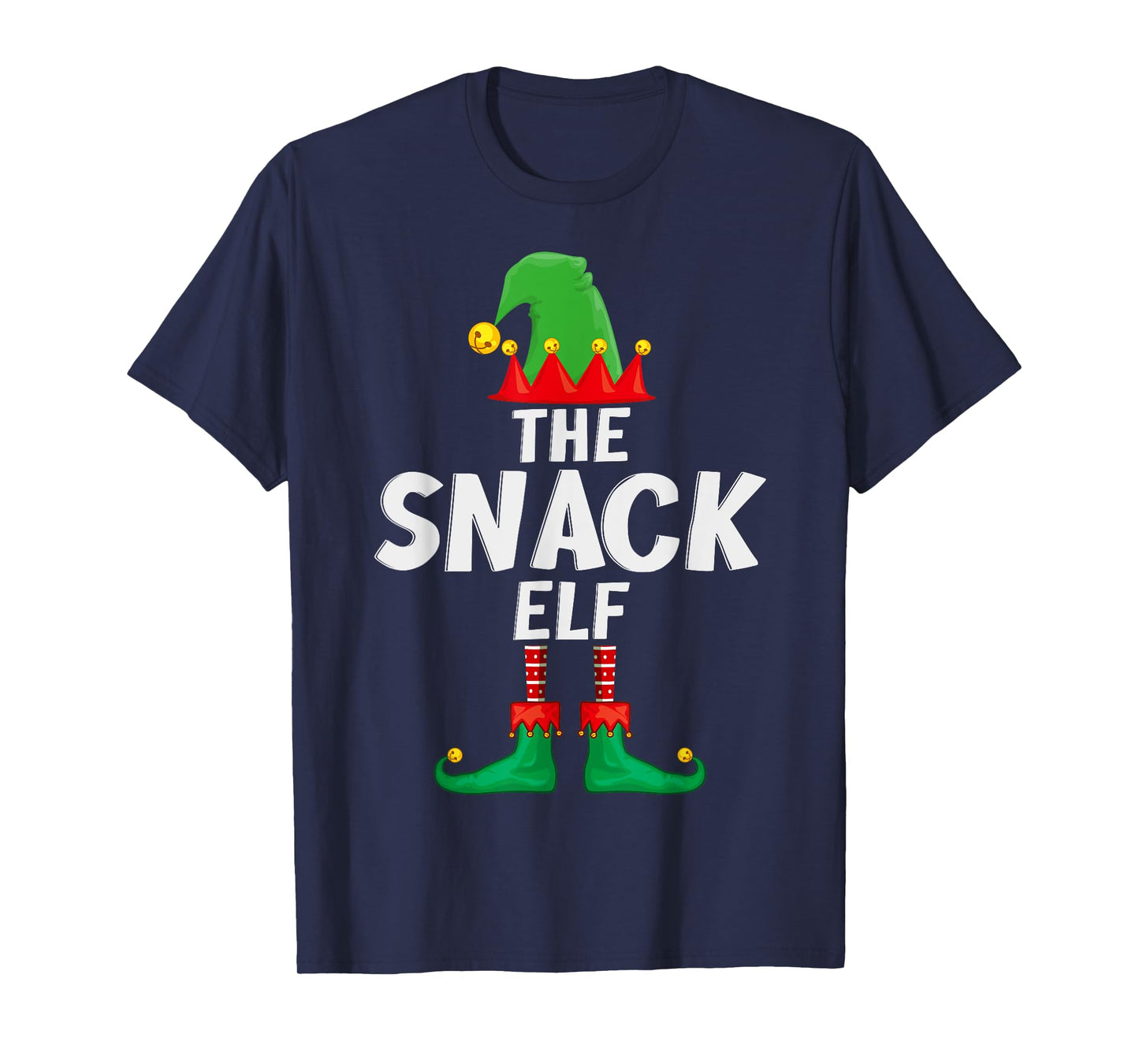 The Snack Elf Matching Family Christmas T-Shirt