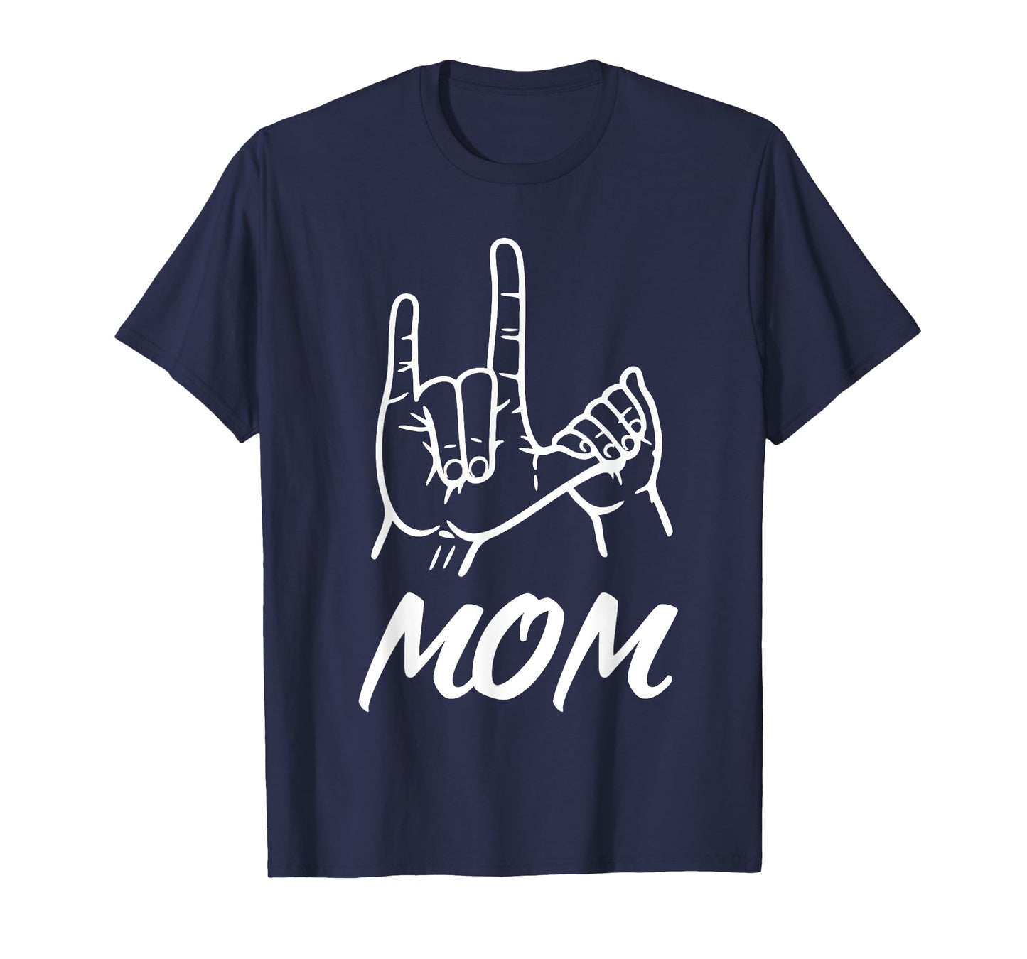 ASL I Love You Sign American Sign Language Deaf Mom & Baby T-Shirt