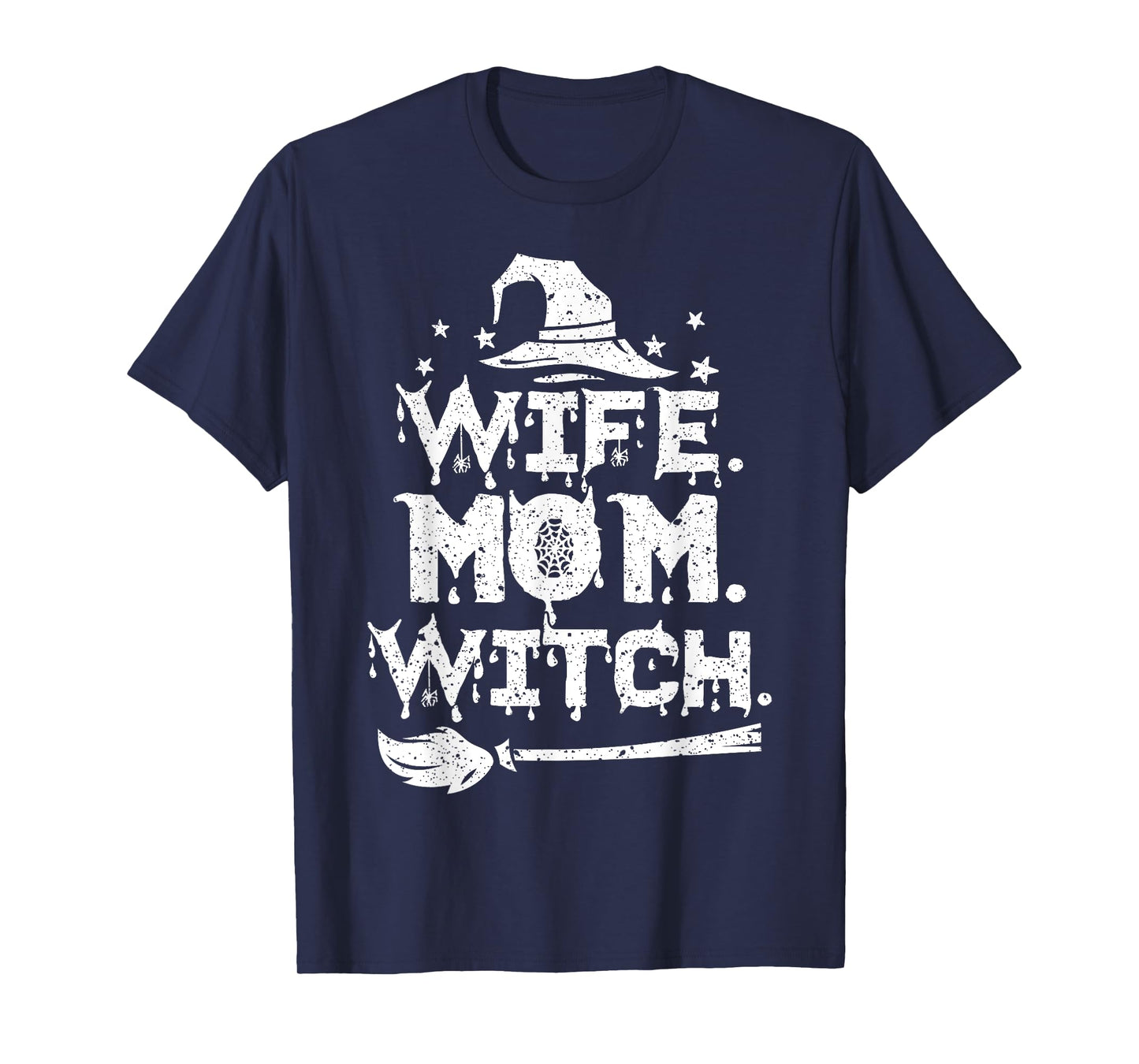 Wife Mom Witch Halloween Costume T-Shirt