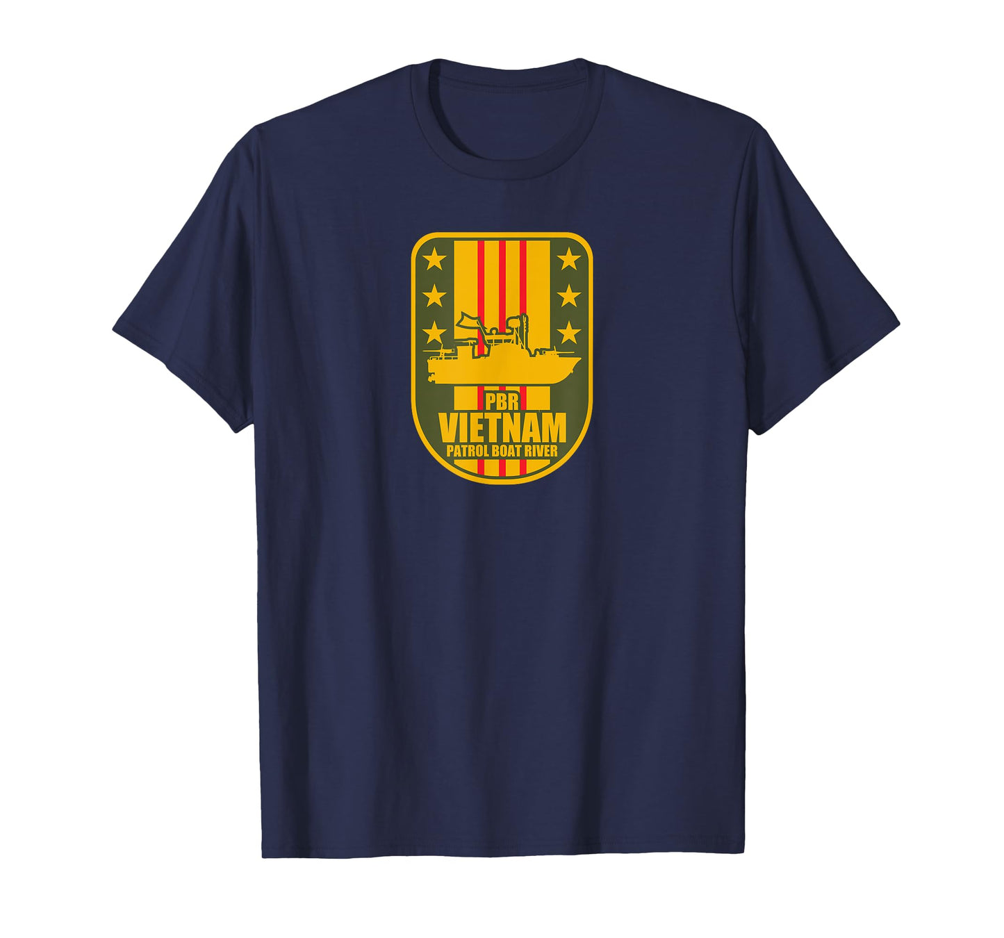 PBR Patrol Boat River Vietnam Patch T-Shirt