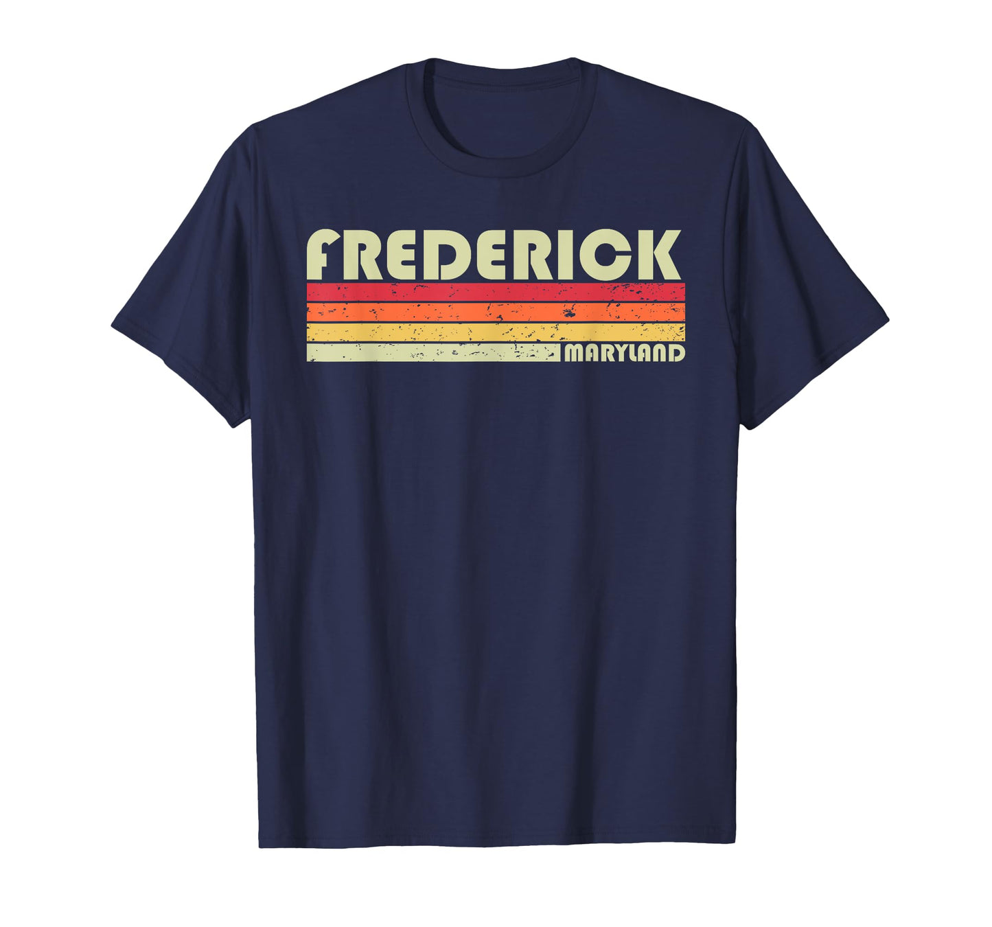 FREDERICK MD MARYLAND Funny City Home Roots Gift Retro 80s T-Shirt