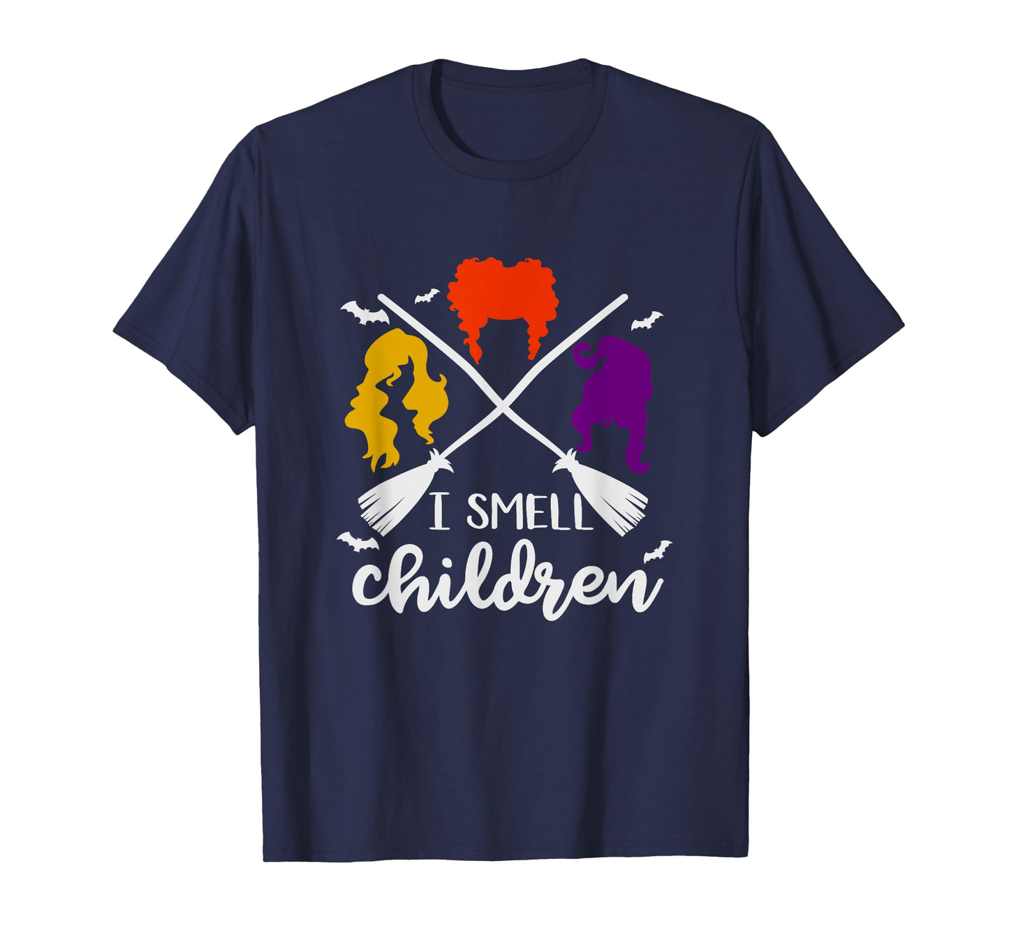 I Smell Children Funny Witch Halloween Lazy costume Gift T-Shirt