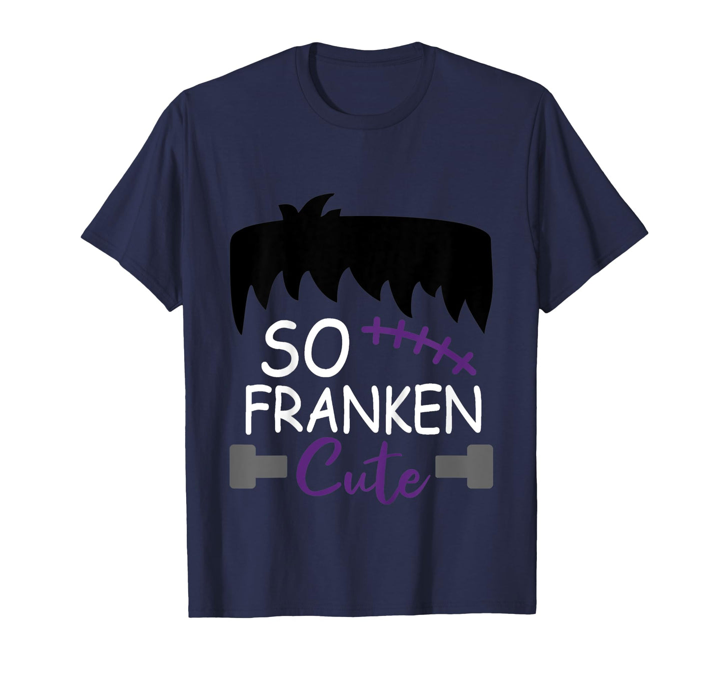 Kids So Franken Cute Toddler Boy Halloween Costume Scary Funny T-Shirt