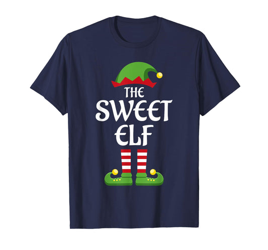 Sweet Elf Family Matching Group Christmas Sweetie T-Shirt