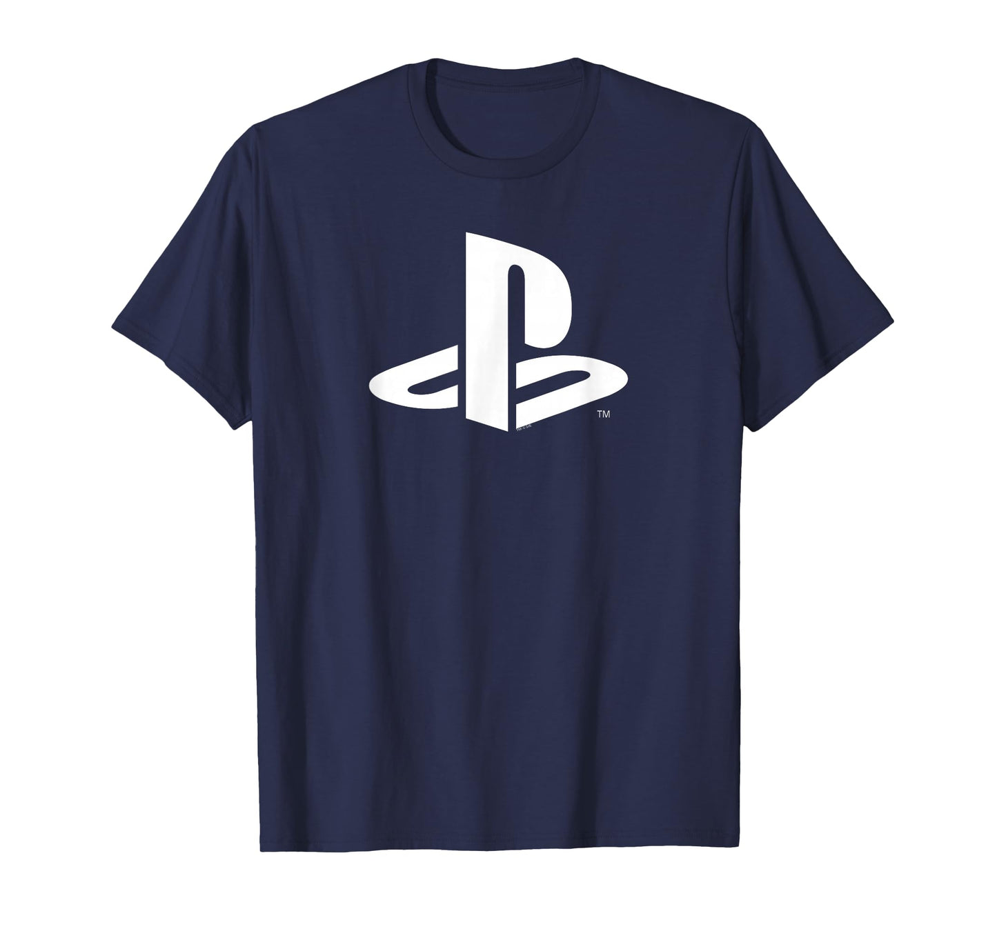 PlayStation Modern White Logo Video Game T-Shirt