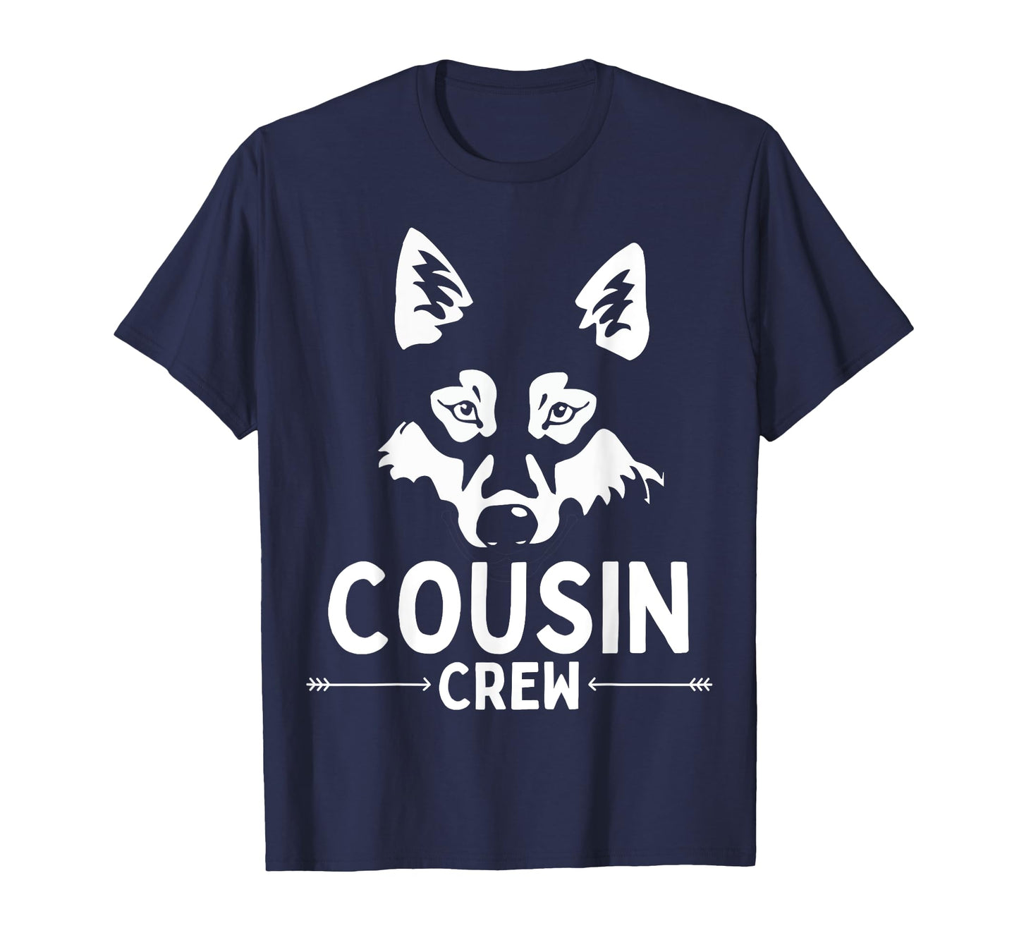 Cousin Crew Family Reunion Matching Group Funny Wolf Apparel T-Shirt