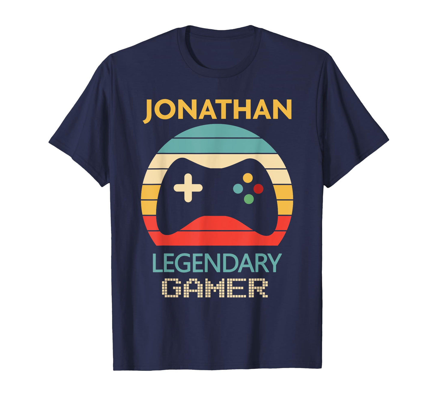 Jonathan Name Gift - Personalized Legendary Gamer T-Shirt