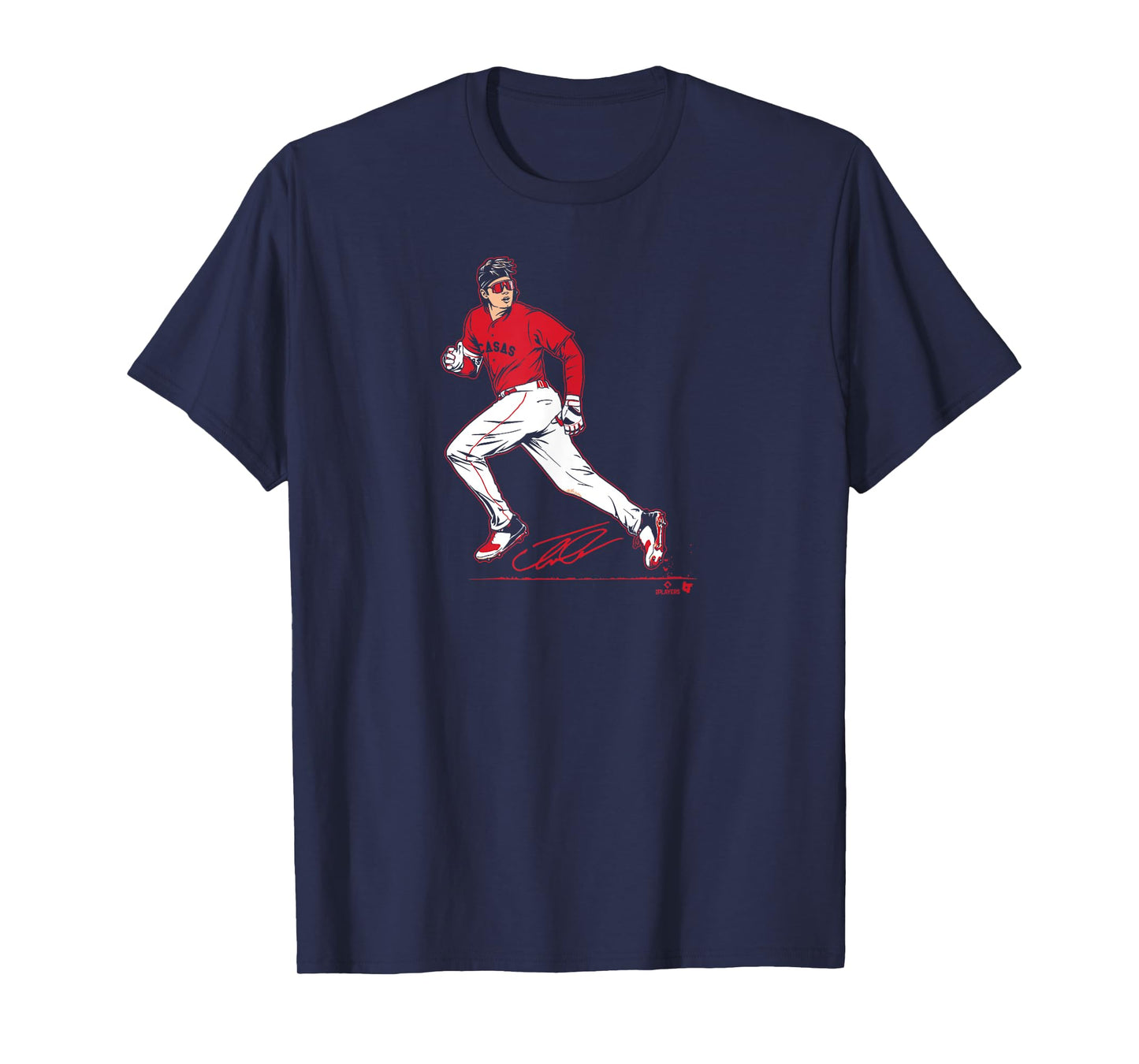 Triston Casas: Superstar Pose - Boston Baseball T-Shirt
