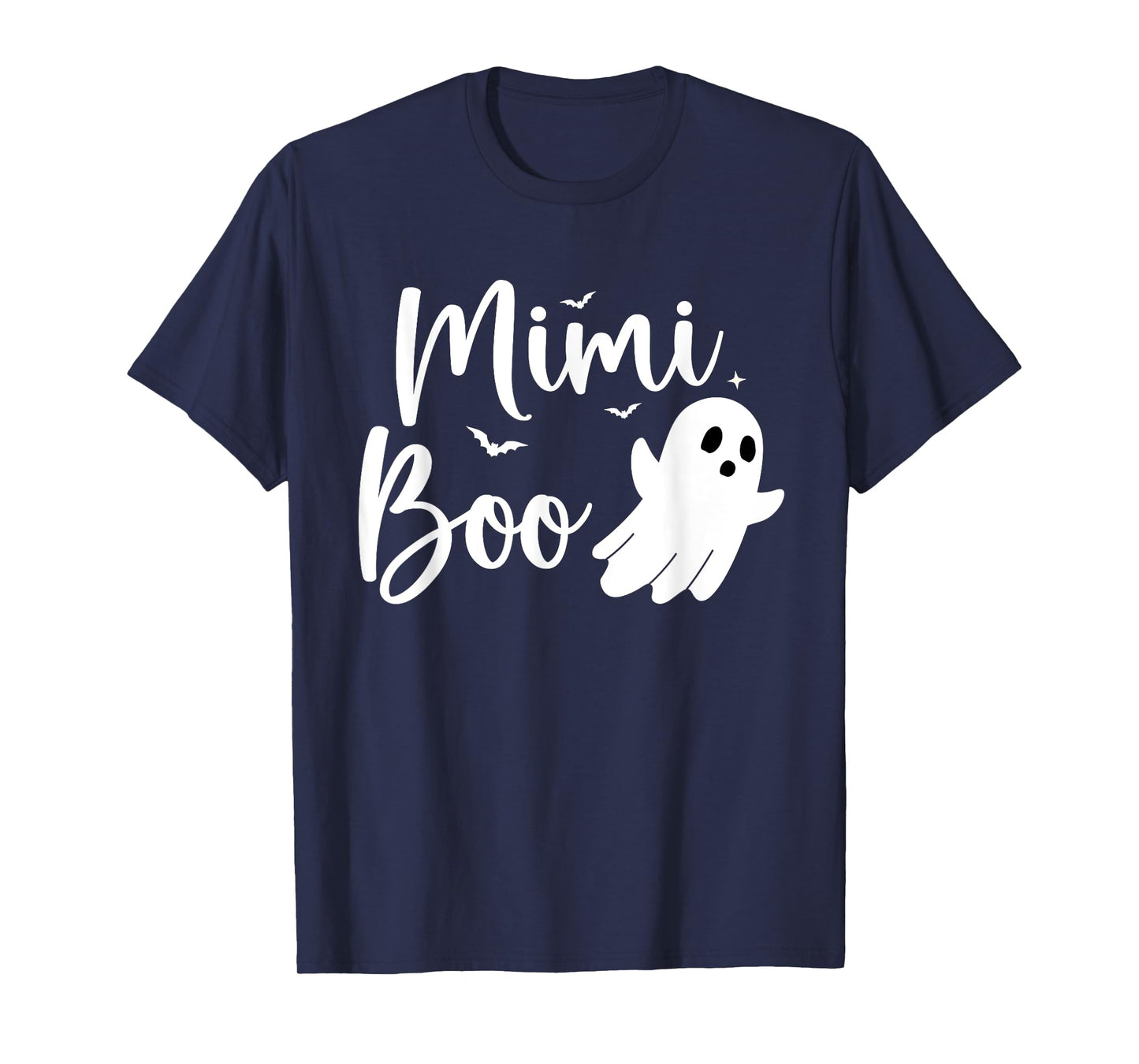 Mimi Boo Halloween Family Matching Ghost Grandma T-Shirt