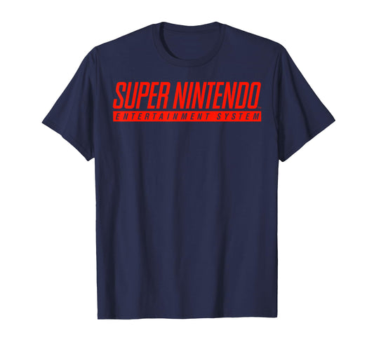Super Nintendo Entertainment System Classic Logo T-Shirt