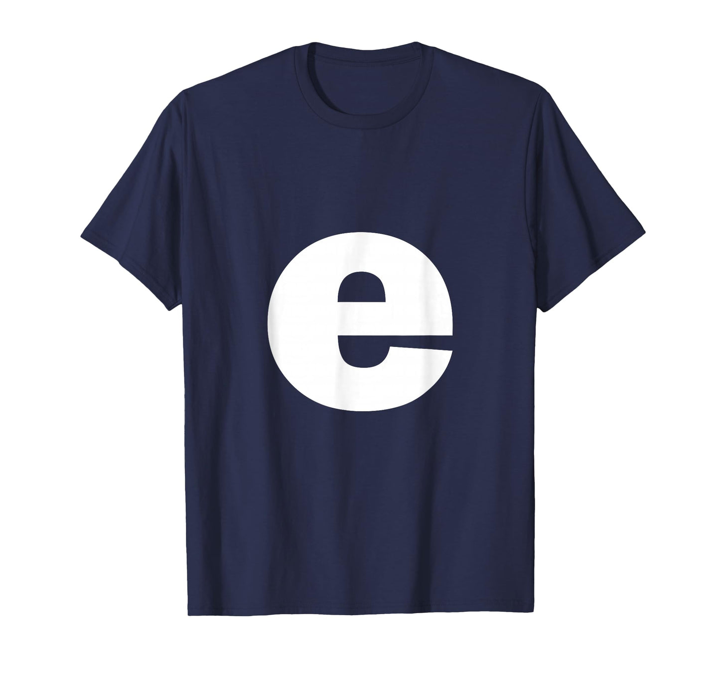 Letter E lower case alphabet spell words Initial tee shirt T-Shirt