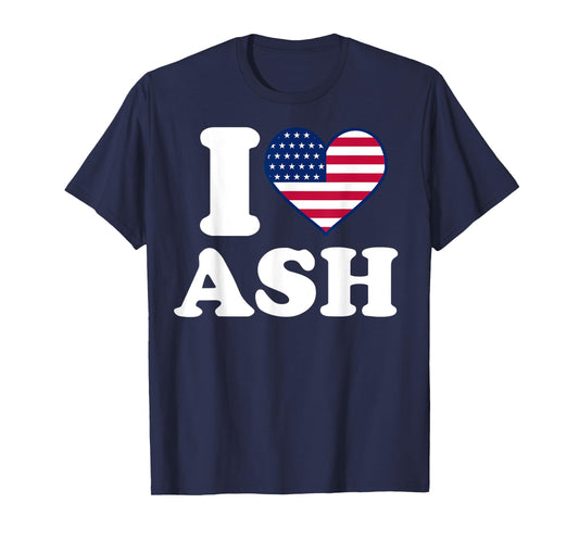 I love Ash I heart Ash T-Shirt