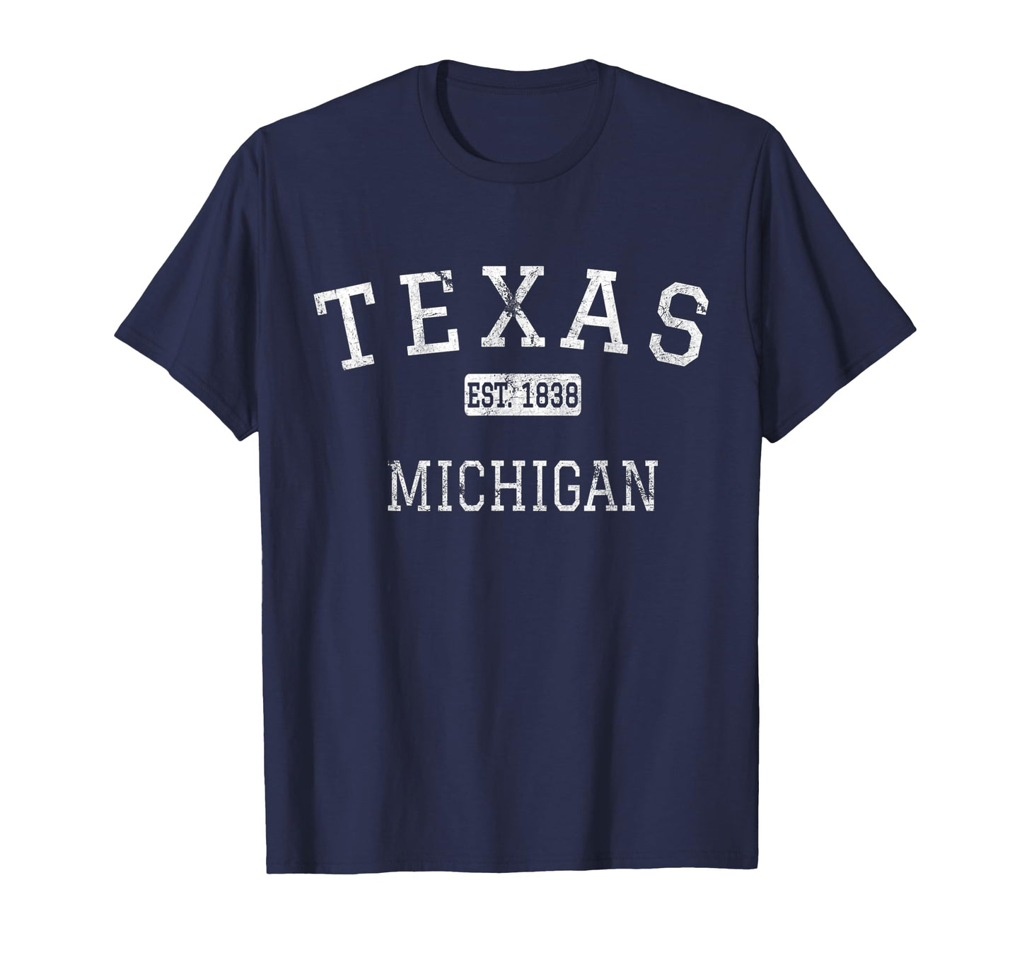 Texas Michigan MI Vintage T-Shirt