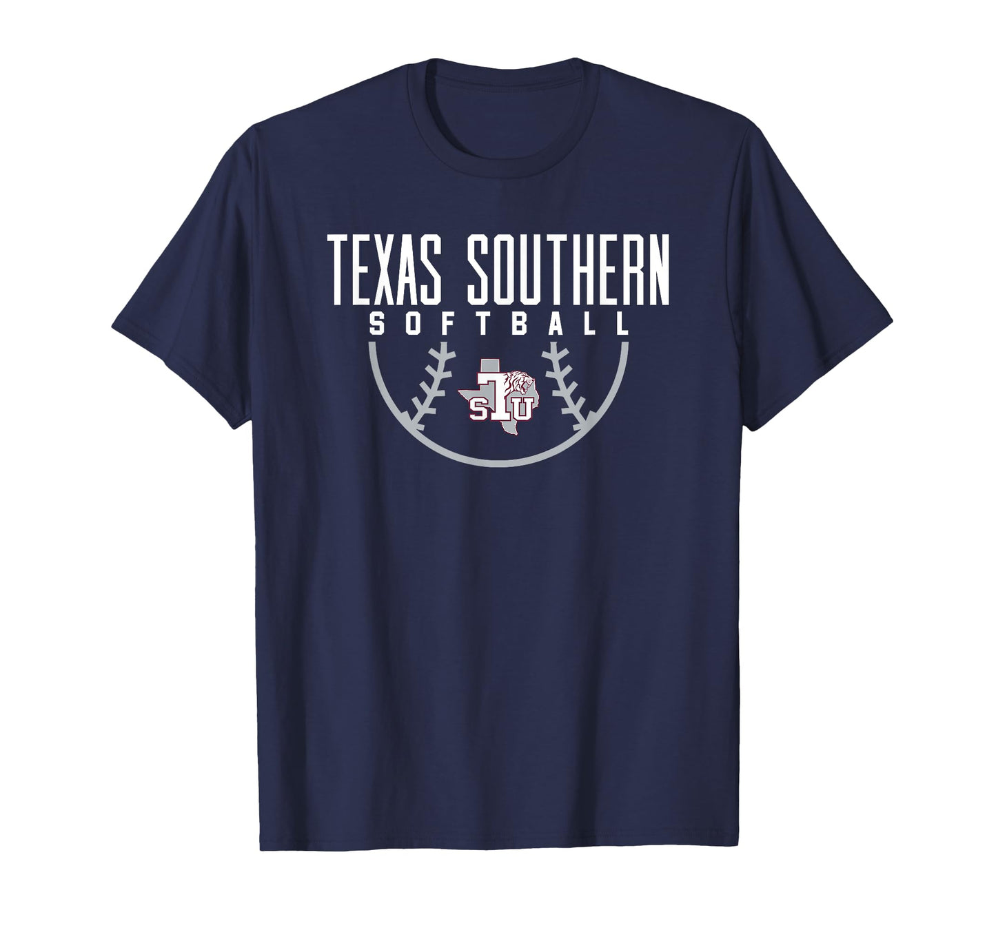 Texas Southern University Tigers Softball Arch T-Shirt