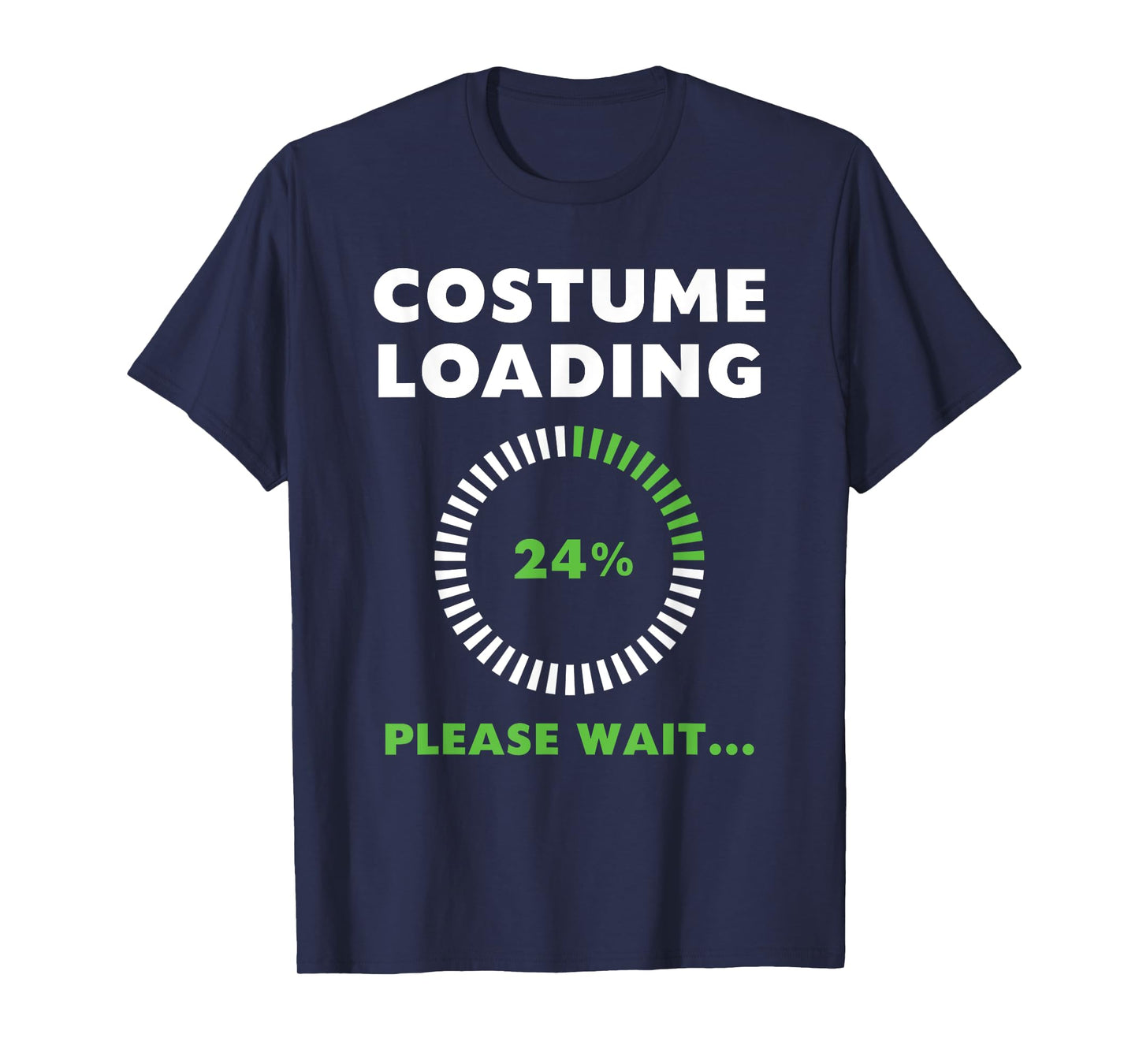 Costume Loading Please Wait Tech Cell Phone Spinning Circle T-Shirt