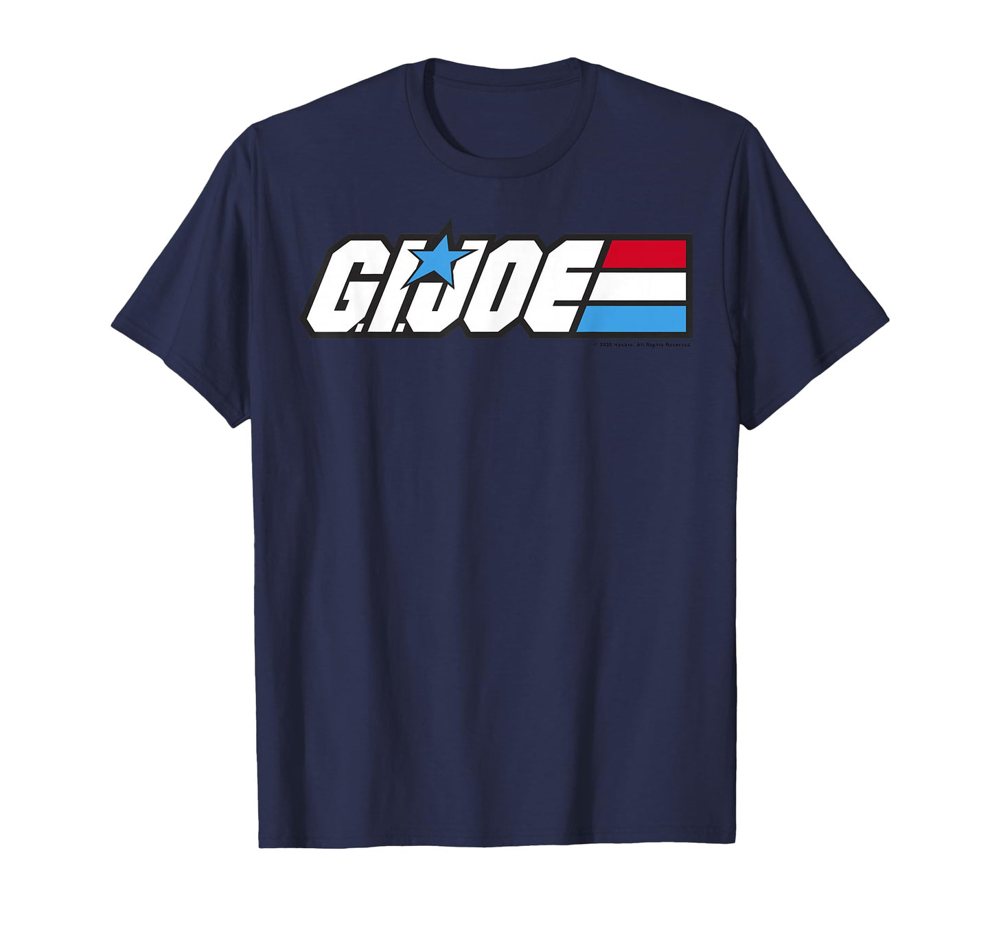 G.I. Joe American Hero Red White & Blue Simple Logo T-Shirt