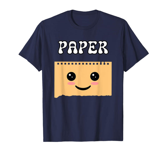 Rock Paper Scissors Funny Halloween Matching Group Costume T-Shirt