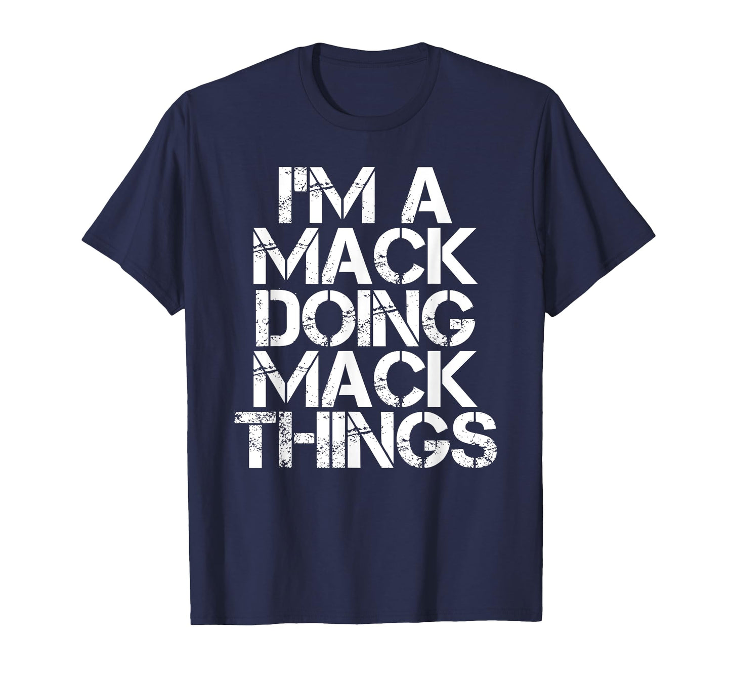 MACK Funny Surname Family Tree Birthday Reunion Gift Idea T-Shirt