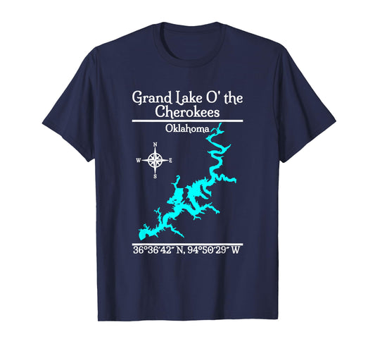 Grand Lake of the Cherokees - Oklahoma T-Shirt