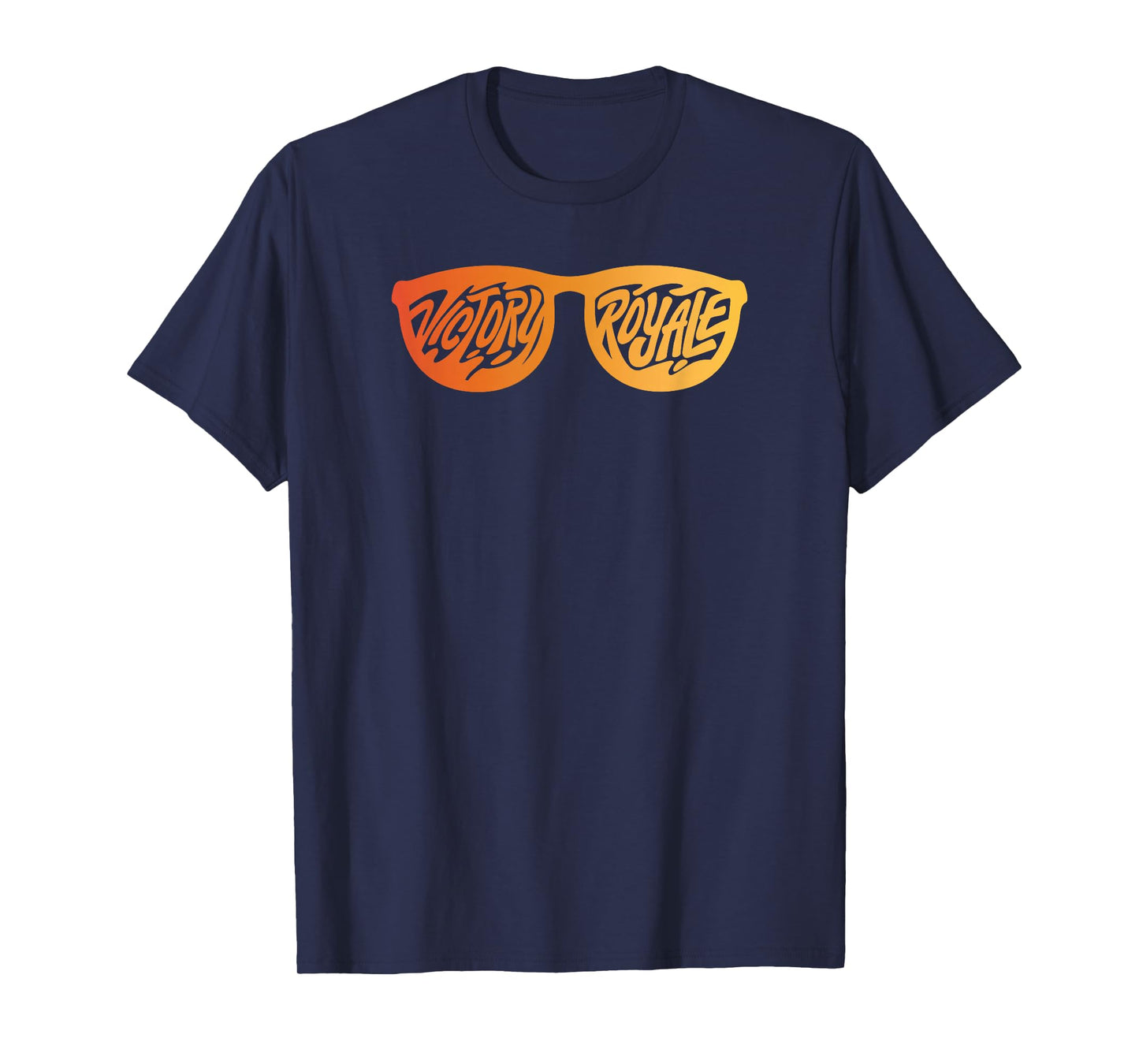 Fortnite Victory Royale Gradient Shades Center Logo T-Shirt