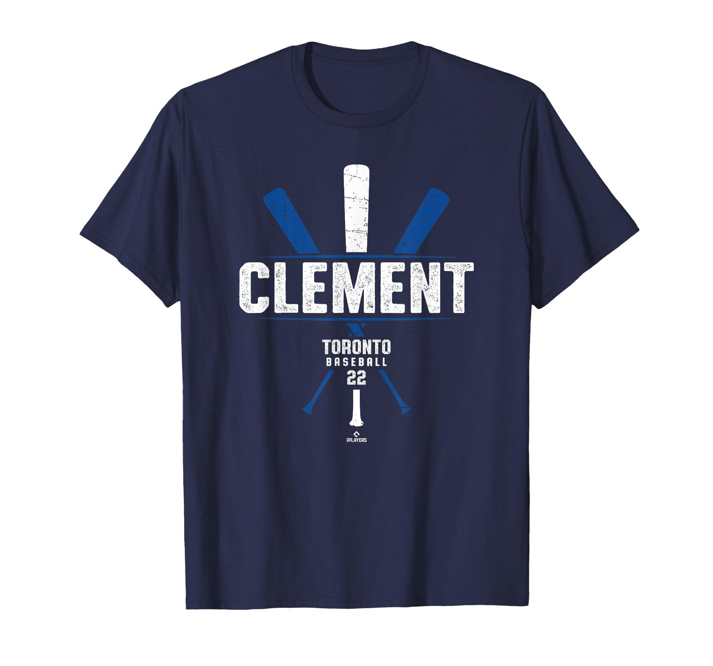 Vintage Baseball Bat Gameday Ernie Clement Toronto Baseball T-Shirt